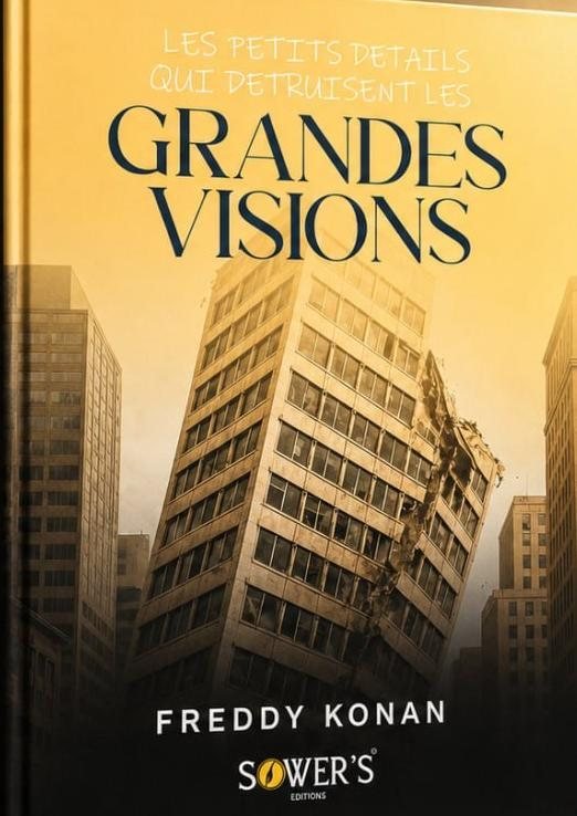 Couverture du livre Les Petits Détails Qui Détruisent Les Grandes Visions, de Freddy Konan